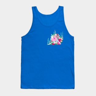 Diamond Quartz & Pearl Tank Top